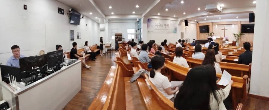 명성비전교회 : 7월 전교인 전도의 날 (QR 전도) 이미지