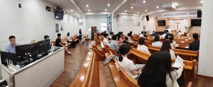 명성비전교회 : 7월 전교인 전도의 날 (QR 전도) 이미지