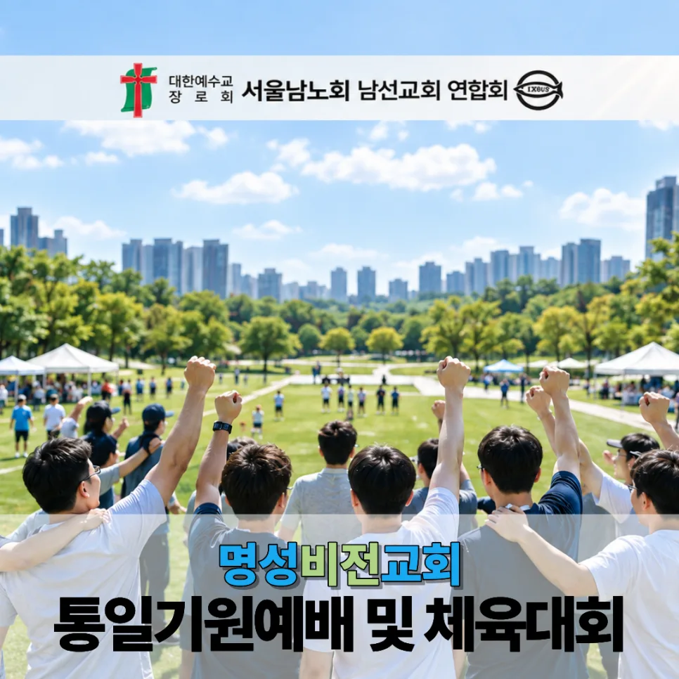 서울남노회 남선교회 연합회 : 제 34회 통일기원예배 및 체육대회 후기 이미지