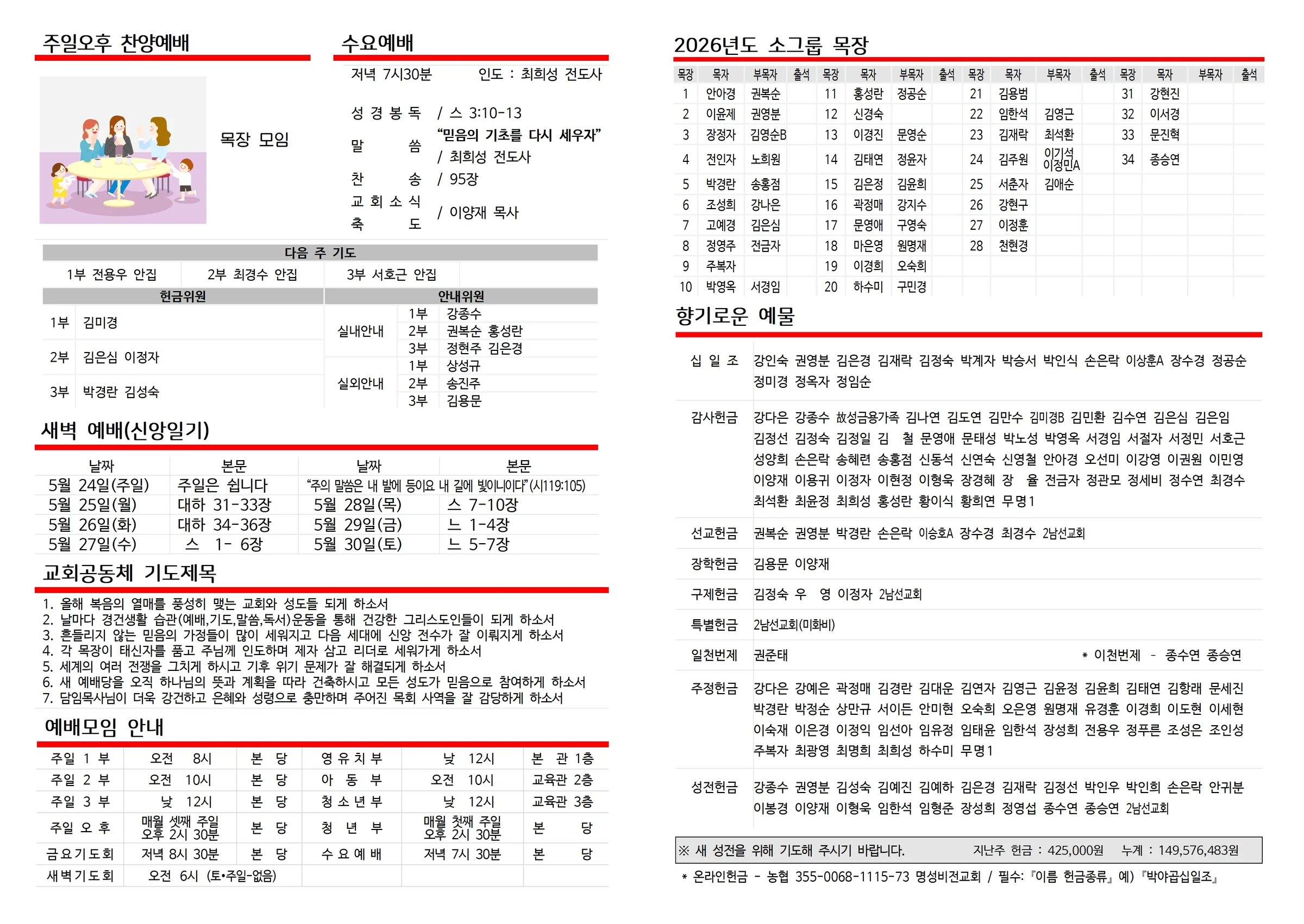 2026년 5월 24일 주보 사진 2